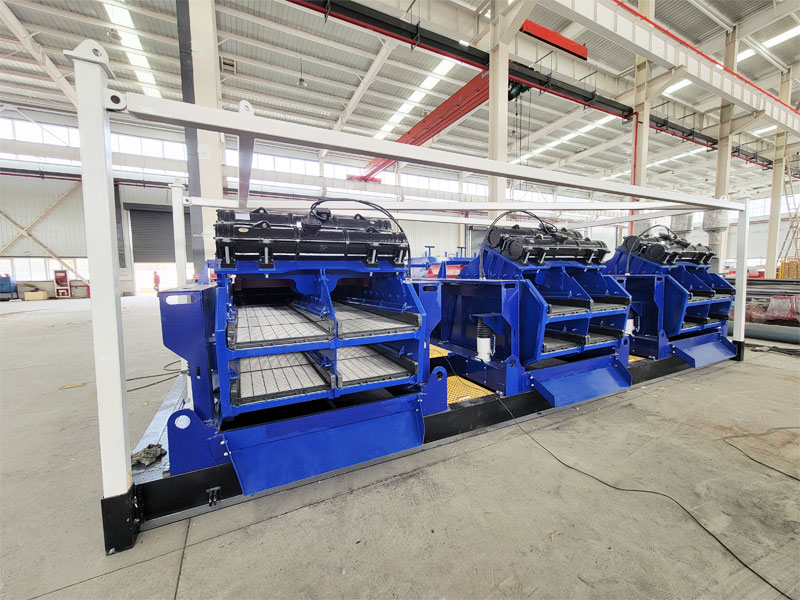 三聯(lián)雙層鉆井液振動篩 三聯(lián)雙層鉆井液振動篩