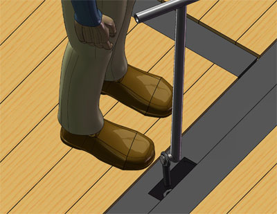 钢木基础安装步骤第三步